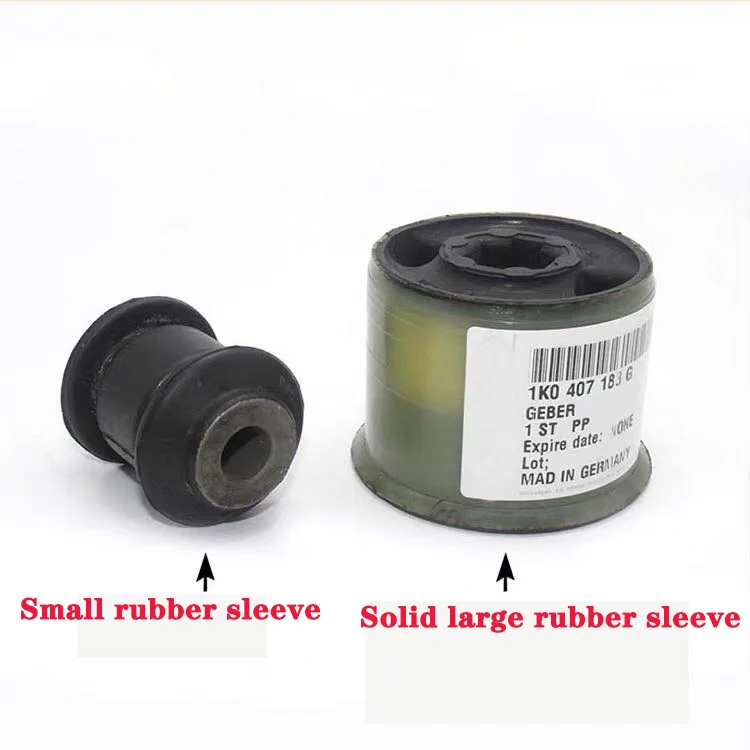 Front Lower Control Arm Bushings 4Pcs For VW Jetta Golf GTI 5 MKV Passat CC Tiguan Skoda Octavia 1K0 407 183 1K0 407 182 Control Arm Bushings Kit Control Arm
