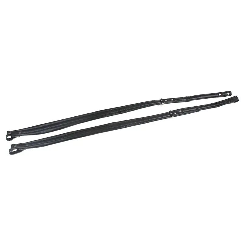 

2 Pcs Adjustable Synthetic Leather Accordion Shoulder Straps for 6-120 Bass Accordions black Color