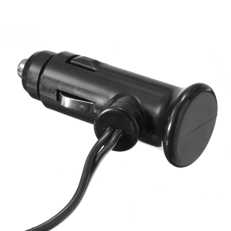 Автомобильное заднее сиденье многофункциональное USB Температурное напряжение RV мобильное зарядное устройство 3 USB+ Отображение времени