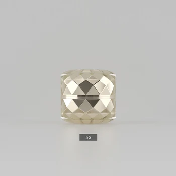 

5g X 24 Luxury Gold Acrylic Cream Jars Skin Care Container Empty Cosmetic Jars Bottles ,Acrylic Jar For Cosmetics Packaging