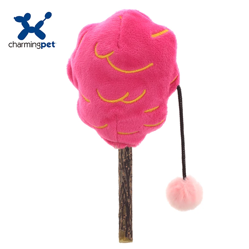 Charmingpet Polygonum кошка гладит палочки игрушки для кошек - Цвет: Cotton candy