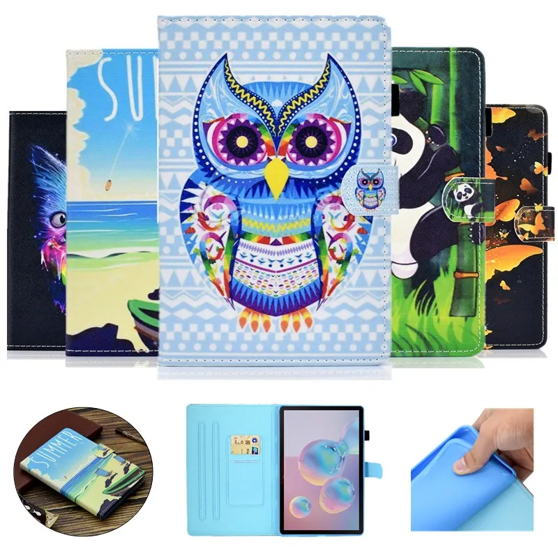 Милый чехол для Samsung Galaxy Tab A 8 0 T350 T355 SM-T355 P350 мягкий чехол-подставка из