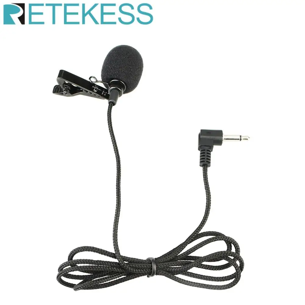 Портативный микрофон с отворотом и зажимом, микрофон с разъемом 3,5 мм, проводной микрофон, свободные руки для гида, петличный микрофон F4511B