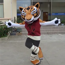 Костюм талисмана тигра на Хэллоуин, костюмы, вечерние костюмы для косплея, костюмы для игр, платье для взрослых, новинка, с фабрики
