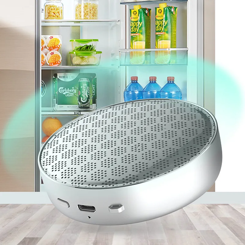 

Rechargeable refrigerator deodorizer sterilization deodorant household kitchen portable mini air purifier