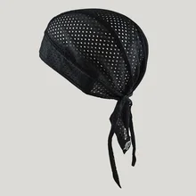 На открытом воздухе спортивная дышащая сетчатая ткань велосипедная Кепка головной шарф Летняя мужская Беговая езда бандана Пиратская Бандана шляпа капюшон повязка на голову