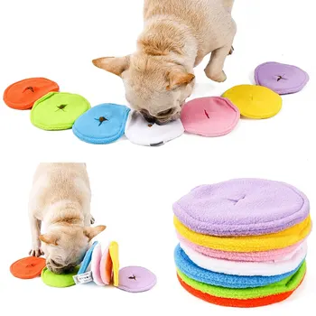 

1pc Pet Dog Toy Macaron Sniffing Dog Toy Puppy Interactive Toy Training Toy IQ Educational Training Pet Toy