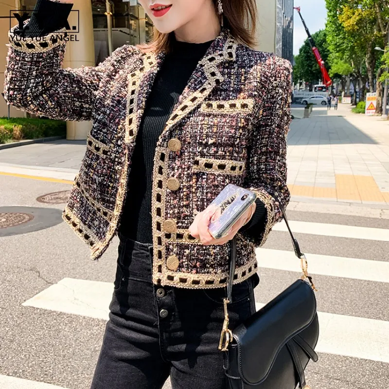 short tweed jacket