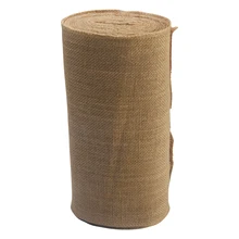 10 м винтажный настольный бегун Мешковина из натуральной ткани лента Свадебная вечеринка Ремесло Декор
