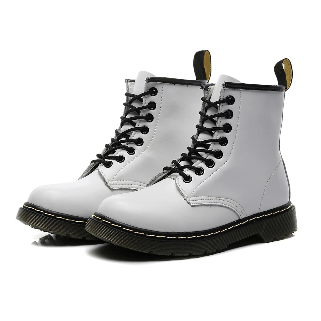 Vastwave/кожаные мужские Ботинки martin для влюбленных Мужская обувь мотоботы для взрослых зимняя обувь мужская обувь размера плюс 47 48
