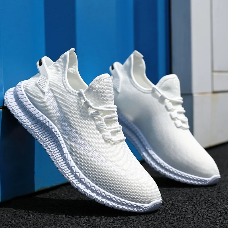 Zapatos informales de malla transpirable para hombre, calzado deportivo para correr, para primavera y otoño