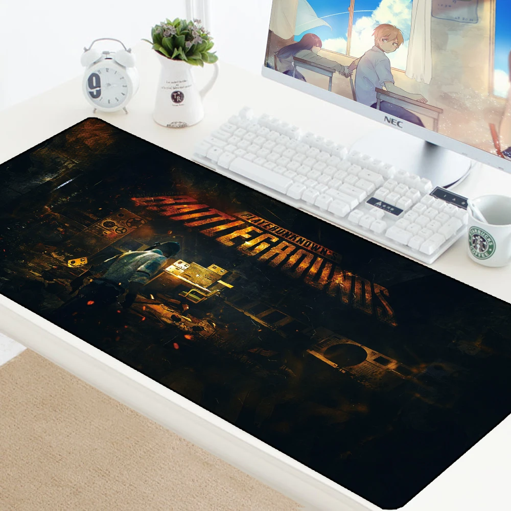 Скорость большой Размеры PUBG игровой Мышь коврик для Мышь компьютерного геймера, Мышь Pad клавиатура Мышь коврики Стопорная кромка коврик для ноутбука большой коврик Мышь