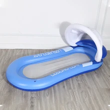 Кровать пляж открытый гамак плавающий ПВХ надувные матрасы Складные надувные Летние Водные виды спорта тент стул для бассейна