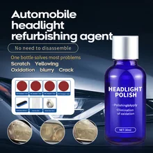 8 шт./компл. ремонт фар автомобиля флюид фар покрытием Кристалл ремонт инструмент XR657
