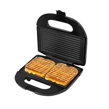 

​Sandwich Maker 750W Electric Waffles Maker Iron Bubble Egg Cake Oven Grill Meat BBQ Steak Frying Pan Breakfast Machine EU Plug