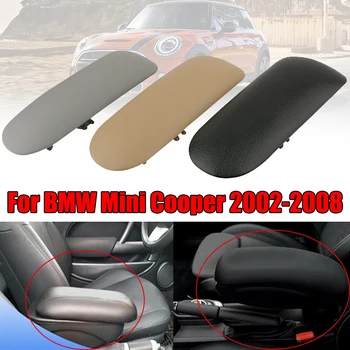 

Car Center Console Sliding Top Arm Rest Lid PU Leather Armrest Cover Latch For BMW Mini Cooper 2002-2008 Auto Accessories