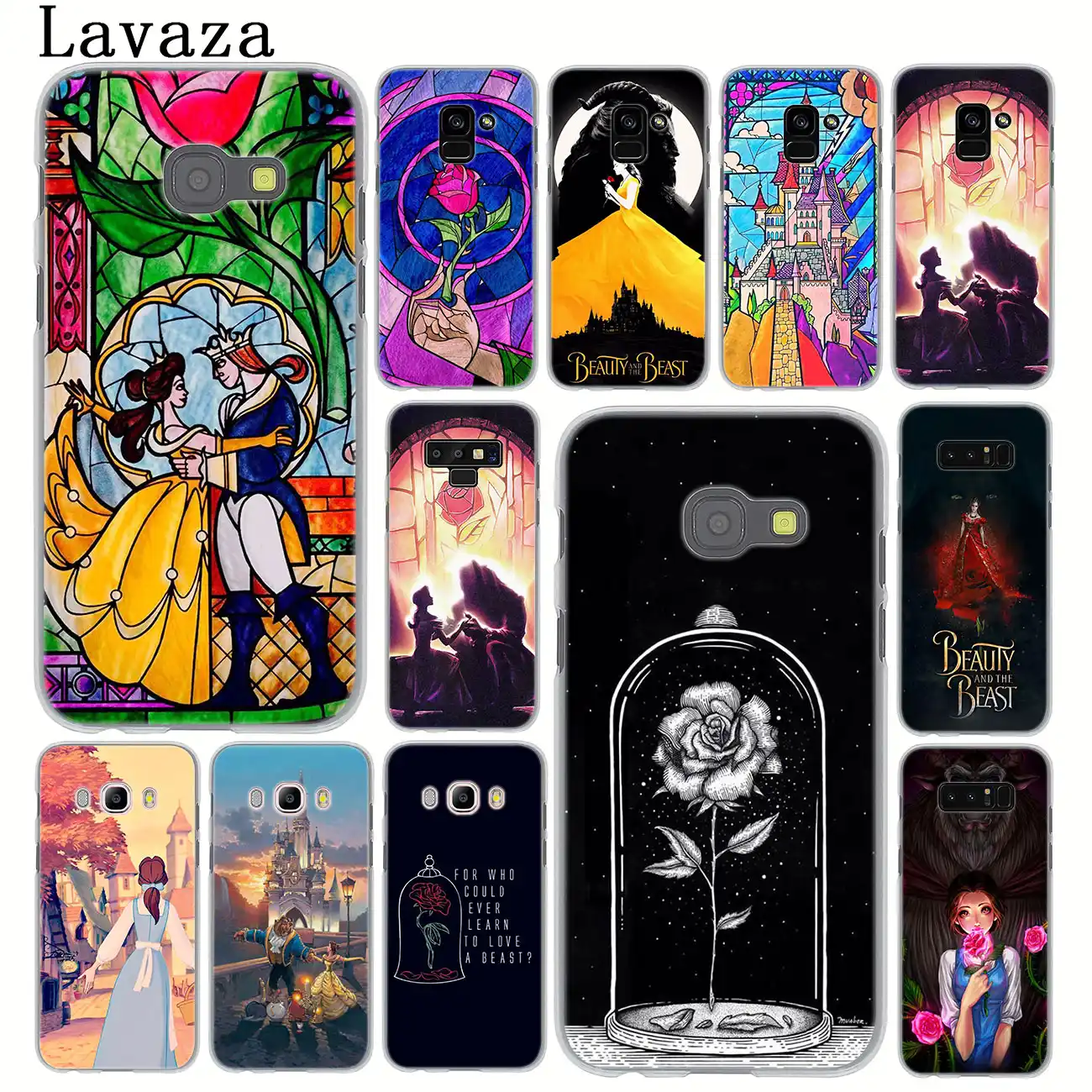 Lavaza Beauty And The Beast Phone Case For Samsung Galaxy Note 10 9 8 A9 A8 A7 A6 Plus 2018 A3 A5 2015 2016 2017 A2 Cover Half Wrapped Cases Aliexpress