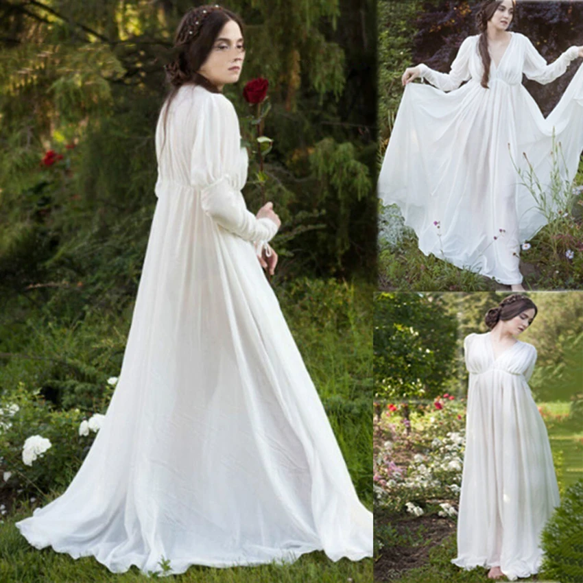 

2019 News Victorian Medieval Costume for Women Halloween Carnival Party Court Cosplay V-neck Vintage Dress Long Gown Vestidos