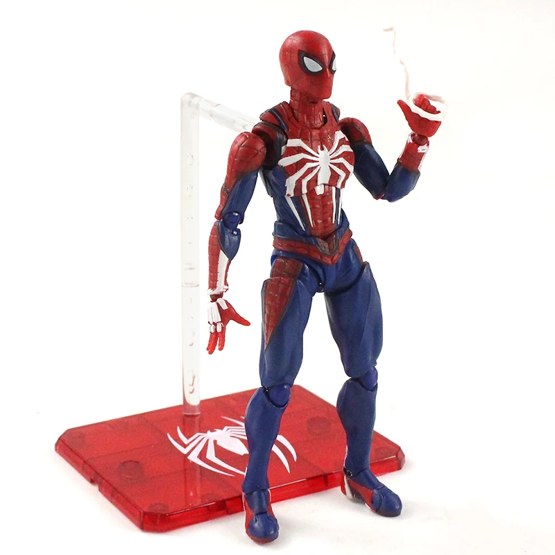 Marvel Avengers Eisen Spiderman Action Figure PVC Modell Spielzeug 17 cm 