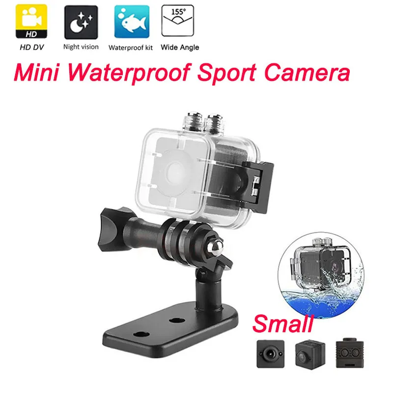 

Mini Sport Camera SQ12 HD Night Vision Camcorder Car DVR Infrared Video Recorder SQ12 waterproof Sport cam Camera