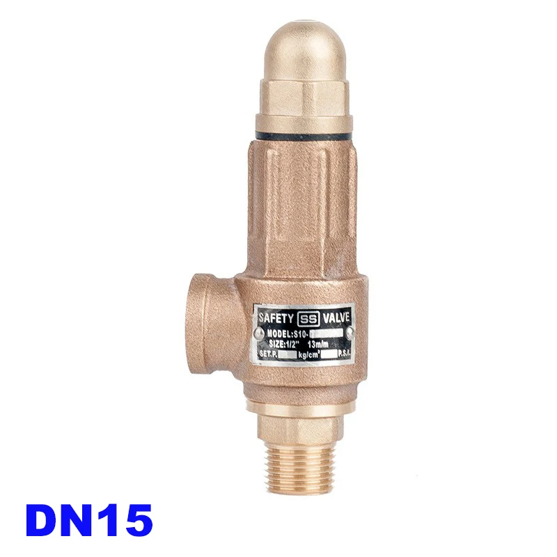 S10S10LBronzeSafetyValveSteamAdjustablePressureFullCopper12