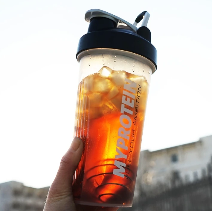 Water Cup Plastic Shake Cup Sports Fitness Cup Large Capacity Kettle Portable Summer Water Bottle Space Cup