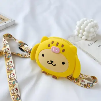 

Girls Kids Children Baby Cute Purses Shoulder Bag 2020 Fashion New Cartoon Silica Soft Zipper Crossbody Bags Travel Vacation