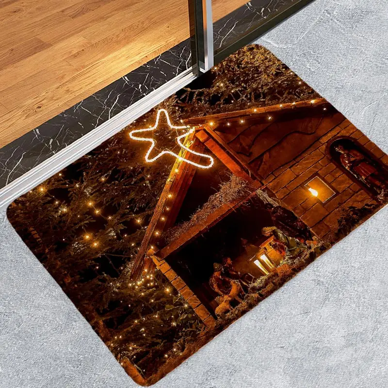 

Creative 3D Printing Tropical Leaf Hallway Carpets and Rugs for Bedroom Living Room Carpet Kitchen Bathroom Anti-Slip Floor Mats