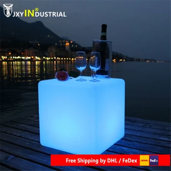 

LED Lighting Cube Chair 30*30*30cm