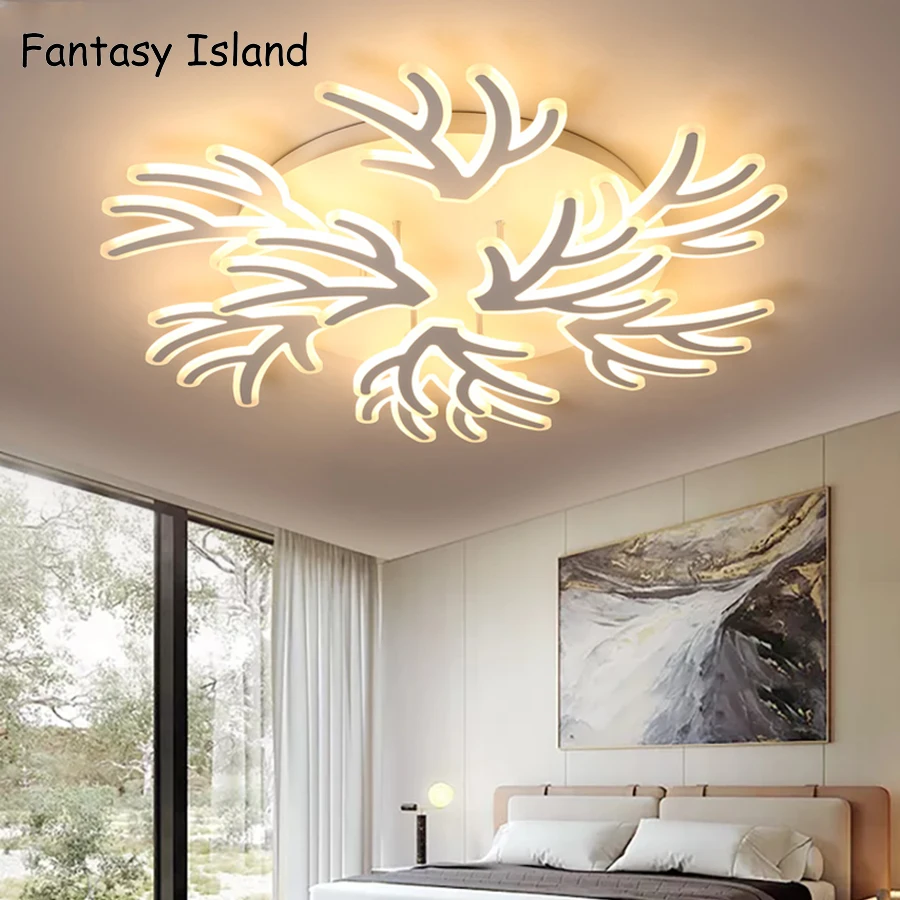 

Antler shape LED Chandelier Lights Living Room Bedroom Ceiling Light Chandelier Lamp For Dining Kitchen Lighting Fixtures
