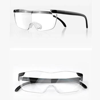 Gafas de lectura, Lupa para presbicia, montura de gafas para presbicia para ancianos, gafas ligeras cómodas, 250 grados
