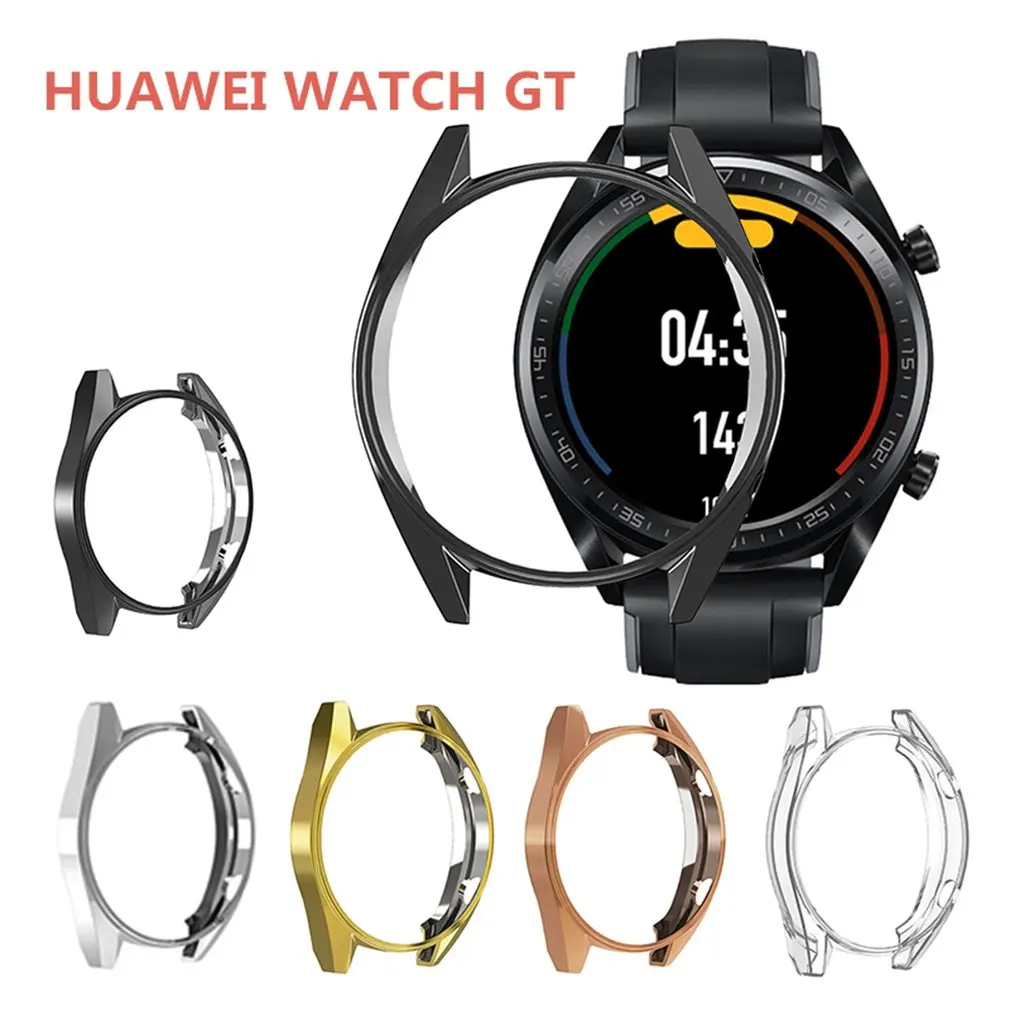 

Professional Watch Protective Shell for Huawei GT TPU Case Protector Frame Smart Watch Protective Covers Smart Watch Accessories