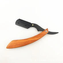 Red Rosewood Knife Holder Manual Razor Shaving Knife Razor Haircut Razor G1106