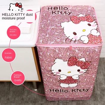 

Hello Kitty Refrigerator Dust Cover Bathroom Washing Machine Dust Cover Household Appliance Cover Bag Home Storage Free Shipping