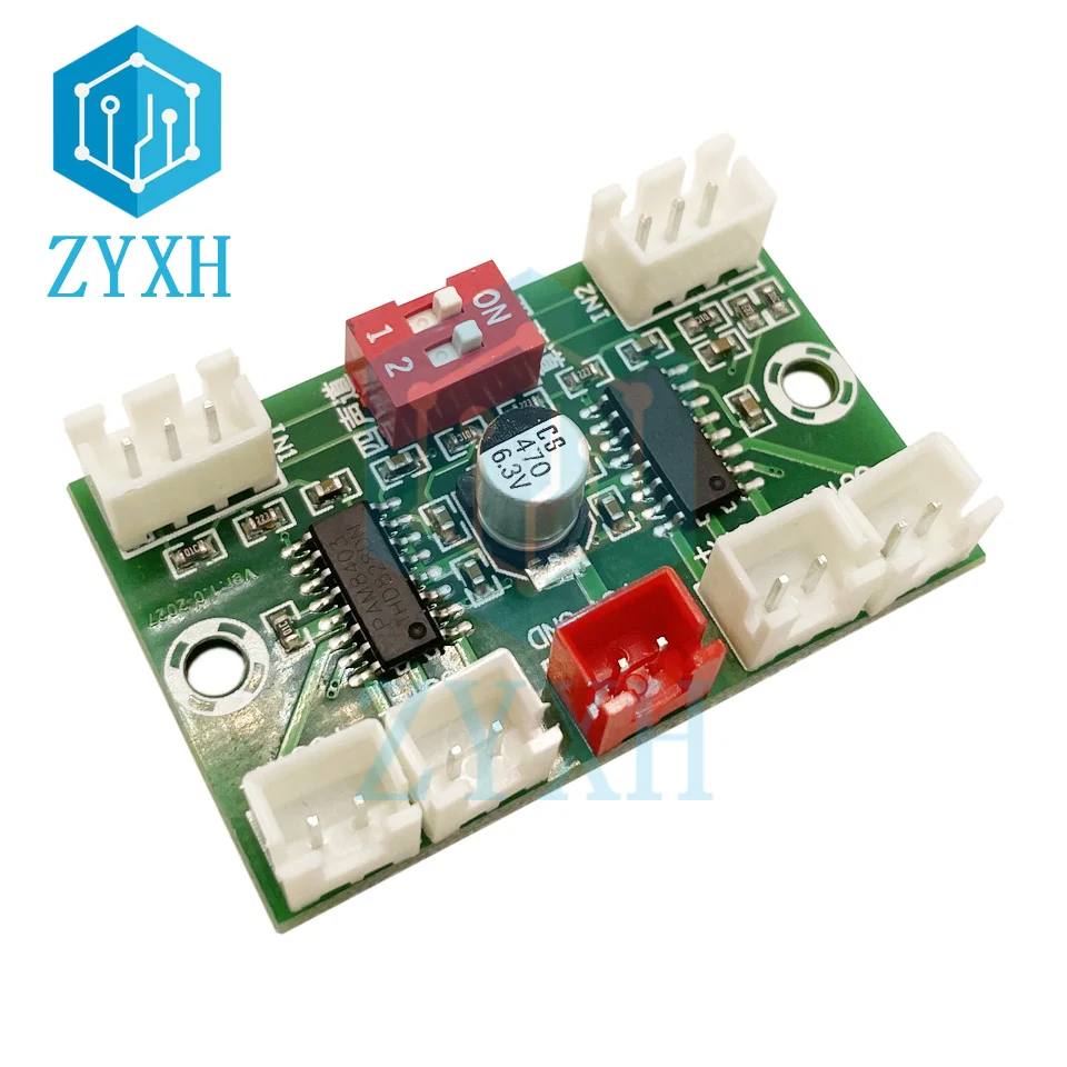 Audio Amplifier Board Mini XH-A156 PAM8403 Digital DC 5V 3W*4 4 Channel AMP with Cable For Laptop Desk Speaker