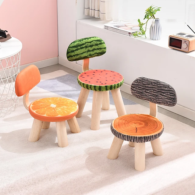 Tabourets En Tissu  Tabouret De Porche Solide,Petit Tabouret Pour Adultes  Enfants Soutenant Les Cuisines Intérieures Salle[x7345] - Cdiscount Maison