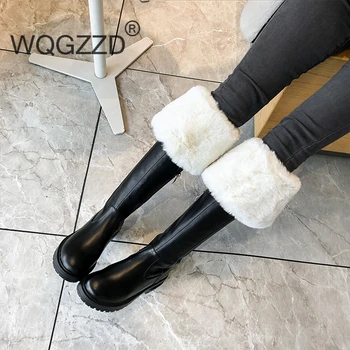 

Luxury brand British style riding boots women's knight boots genuine leather keep warm over the knee boots women's high boots