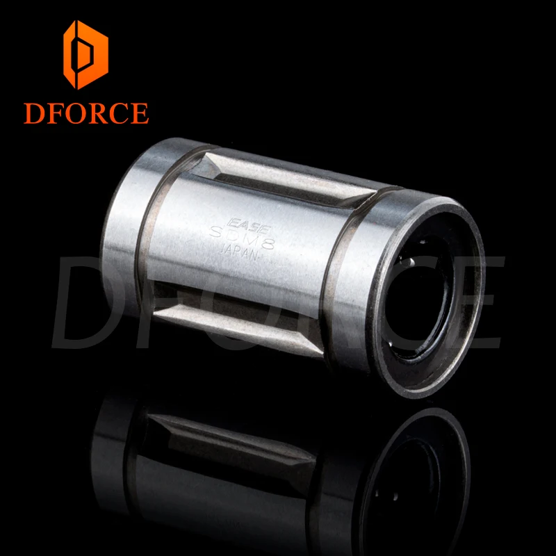 DFORCE Высокая точность легкоподшипник LM8UU длинный стержень вал 8x15x24мм 3d принтер