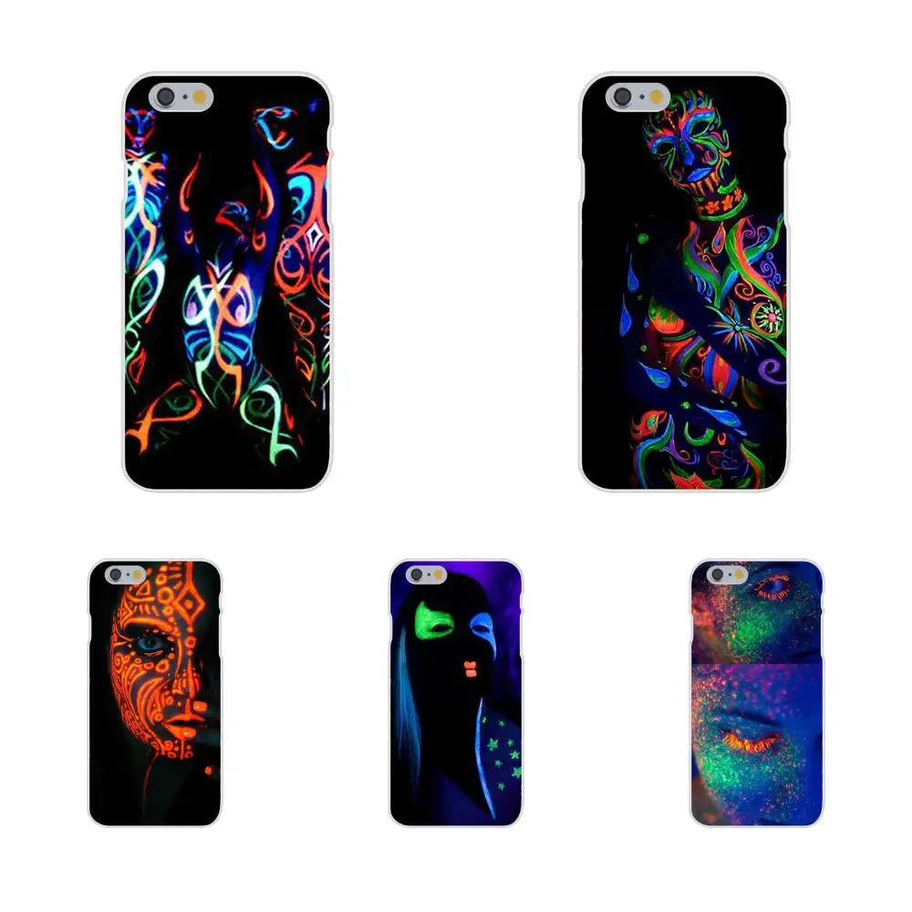 

For Xiaomi Mi3 Mi4 Mi4C Mi4i Mi5 Mi 5S 5X 6 6X 8 SE Pro Lite A1 Max Mix 2 Note 3 4 Diy Drawing TPU Glow In The Dark Body Paint