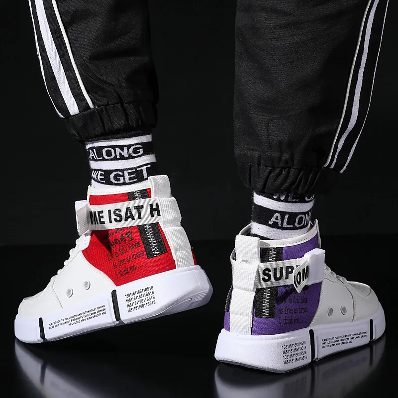 

AJ MEN'S Shoes Autumn Air Force One Roar TANZUN Hight-top 2019 New Style Mandarin Duck Stylish Sneaker High State Athletic Shoes