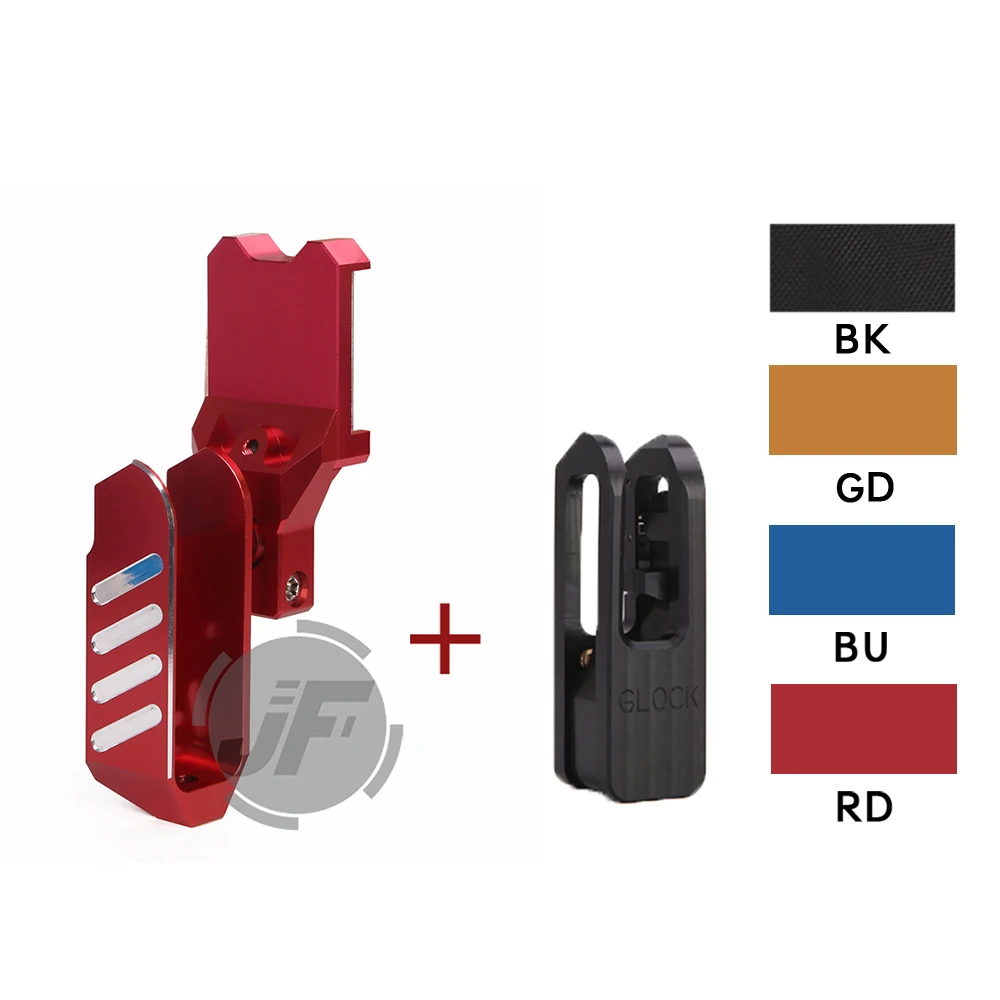 

Emersongear IPSC USPSA IDPA 3-Gun Holster DA Style Alpha-X SPORT Aluminum COMPETITION Right Hand for Glock /1911/SV
