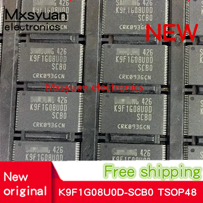 5pcs~50pcs/lot K9f1g08u0d-scb0 K9f1g08uod-scbo K9f1g08u0d K9f1g08uod ...