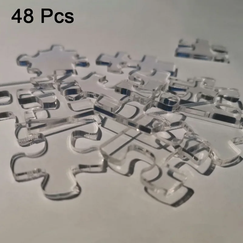 The clearly impossible puzzle. Прозрачный пазл. акриловый пазл. пазл impossible.
