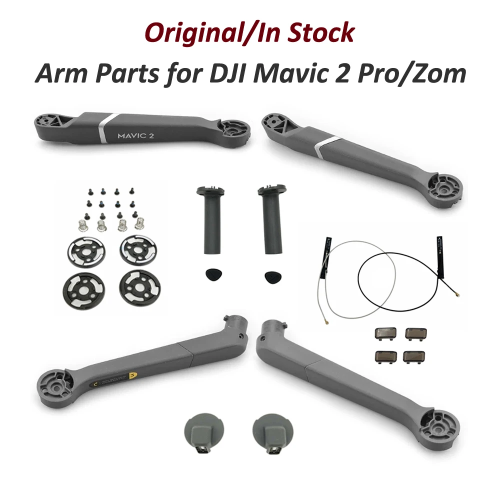 Original DJI Mavic 2 Pro Zoom Arm Part - Shell/Landing Gear/LED Cover/Antenna Cable/Propeller Mounting Plate for Replacement | Электроника