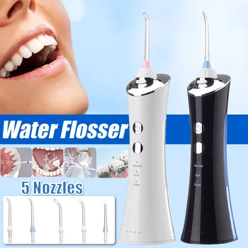 

150ml Smart Oral Dental Portable Water Flosser Professional Cordless Dental Irrigator Jet 3 mode IPX7 Waterproof Teeth Cleaner