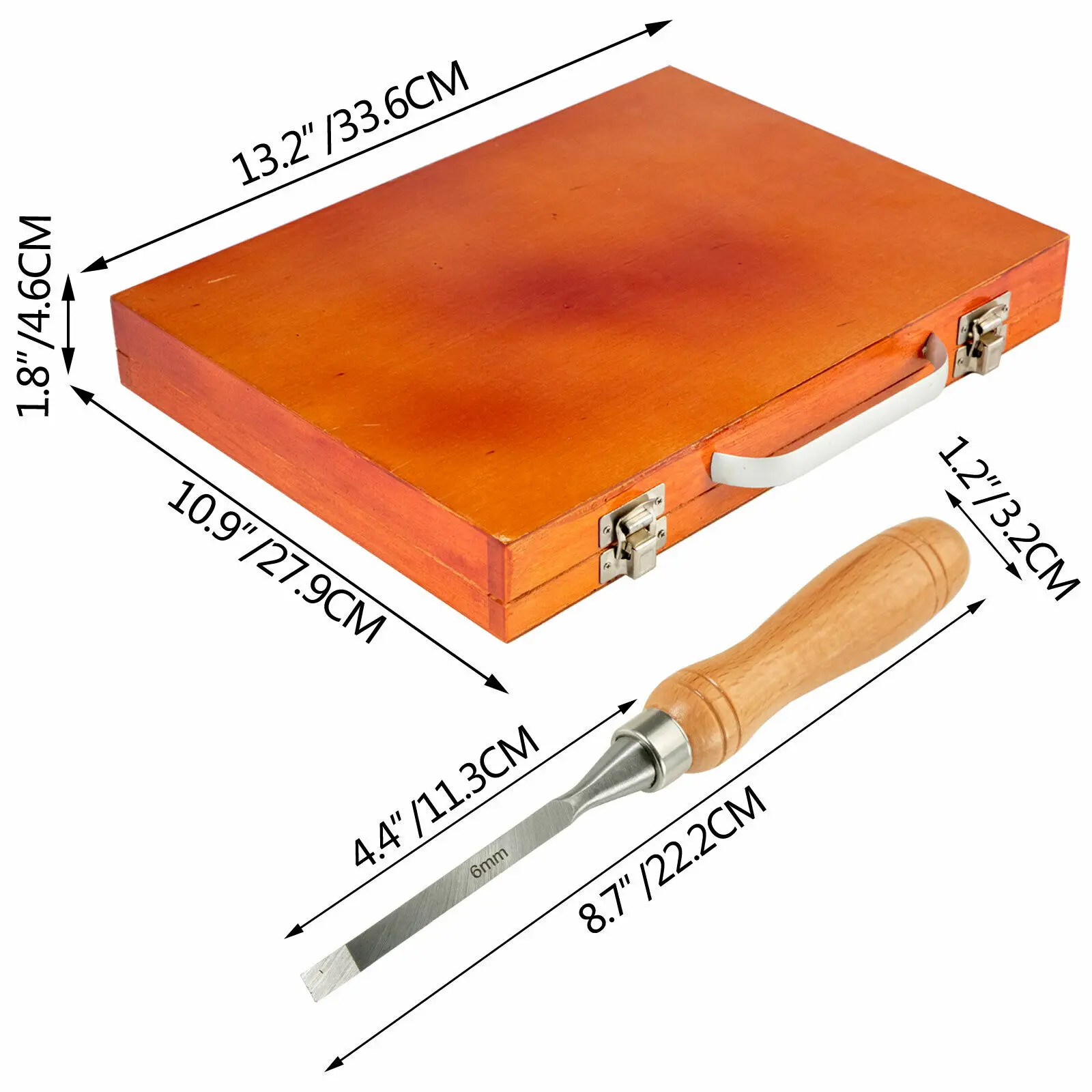 12-Piece Wood Chisel Set 6