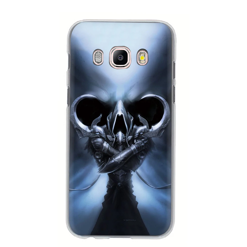 Diablo жесткий чехол для телефона с рисунком в виде обложка чехол для Samsung Galaxy A3 A5 A6 A7 A8 A9 A10 A30 A40 A50 A70 - Цвет: H2