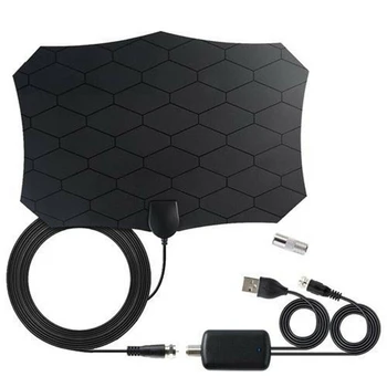

240 Miles Range TV Indoor Antenna Skywire Digital HD Amplified Digital HDTV 1080P Antenna for Life Local Channels