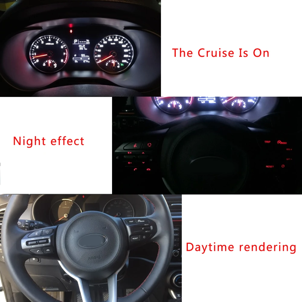 For Kia RIO K2 Picanto 2017 2018 RIO X LINE Steering Wheel Buttons Phone Volume