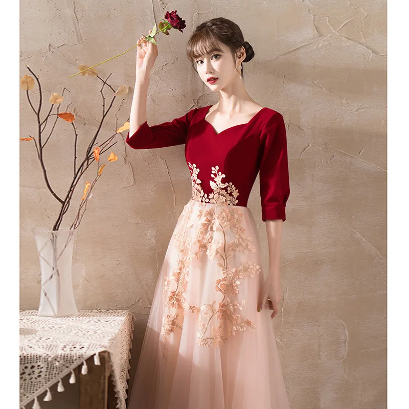 θ Cheongsam   ڼ  Qipao  Pleated Chineses  巹  Ʈ Vestidos